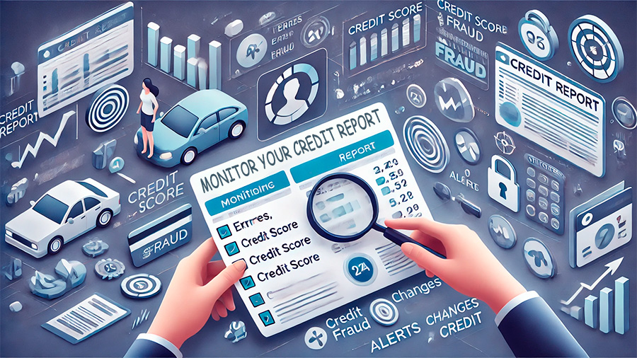 Monitor your credit report