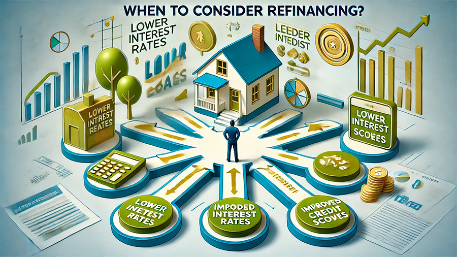 You consider refinancing